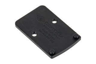 Reptilia Corp 2.5mm RMR riser mount is machined from aluminum and black anodized